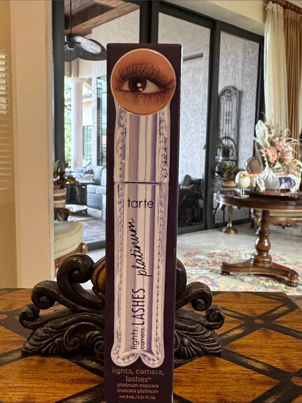 tarte platinum Silver Mascara Tube with Black Wand